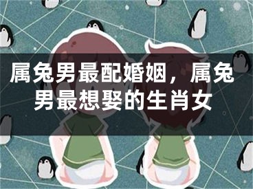 属兔男最配婚姻，属兔男最想娶的生肖女