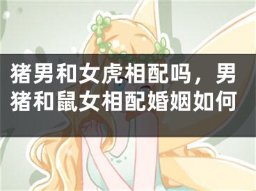 猪男和女虎相配吗，男猪和鼠女相配婚姻如何