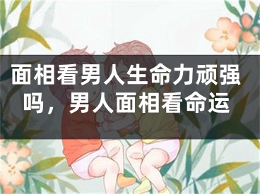 面相看男人生命力顽强吗，男人面相看命运
