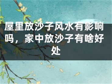 屋里放沙子风水有影响吗，家中放沙子有啥好处