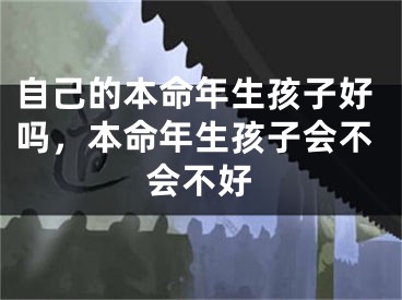 自己的本命年生孩子好吗，本命年生孩子会不会不好