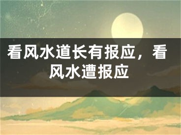 看风水道长有报应,看风水遭报应