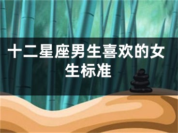 十二星座男生喜欢的女生标准