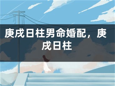 庚戌日柱男命婚配，庚戌日柱