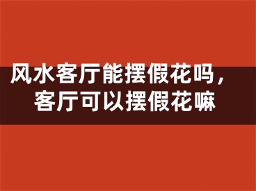 风水客厅能摆假花吗，客厅可以摆假花嘛