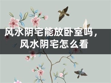 风水阴宅能放卧室吗，风水阴宅怎么看