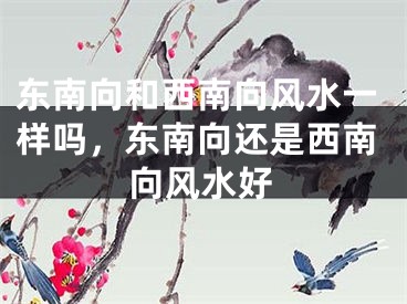 东南向和西南向风水一样吗，东南向还是西南向风水好