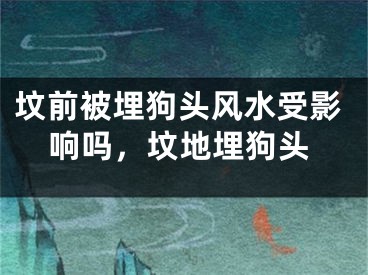 坟前被埋狗头风水受影响吗，坟地埋狗头