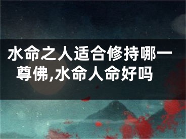 水命之人适合修持哪一尊佛,水命人命好吗