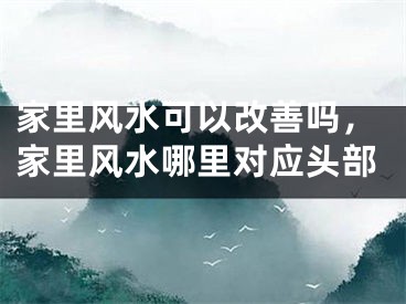 家里风水可以改善吗，家里风水哪里对应头部