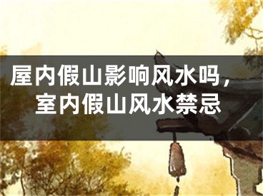 屋内假山影响风水吗，室内假山风水禁忌
