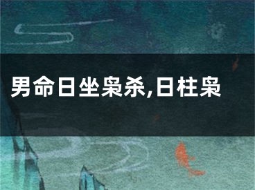 男命日坐枭杀,日柱枭