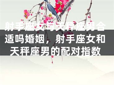 射手座女与天秤座男合适吗婚姻，射手座女和天秤座男的配对指数