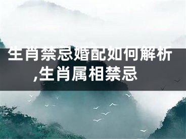生肖禁忌婚配如何解析,生肖属相禁忌