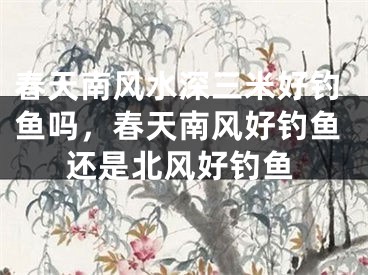 春天南风水深三米好钓鱼吗，春天南风好钓鱼还是北风好钓鱼