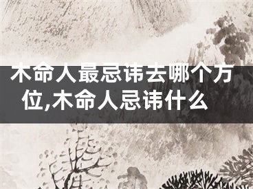 木命人最忌讳去哪个方位,木命人忌讳什么