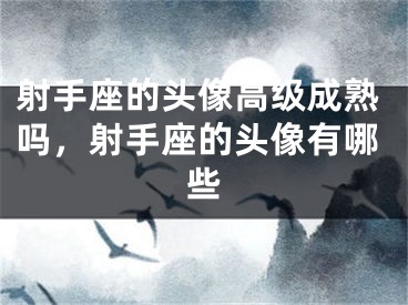 射手座的头像高级成熟吗，射手座的头像有哪些
