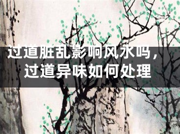 过道脏乱影响风水吗，过道异味如何处理