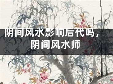 阴间风水影响后代吗,阴间风水师
