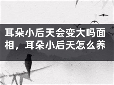 耳朵小后天会变大吗面相，耳朵小后天怎么养
